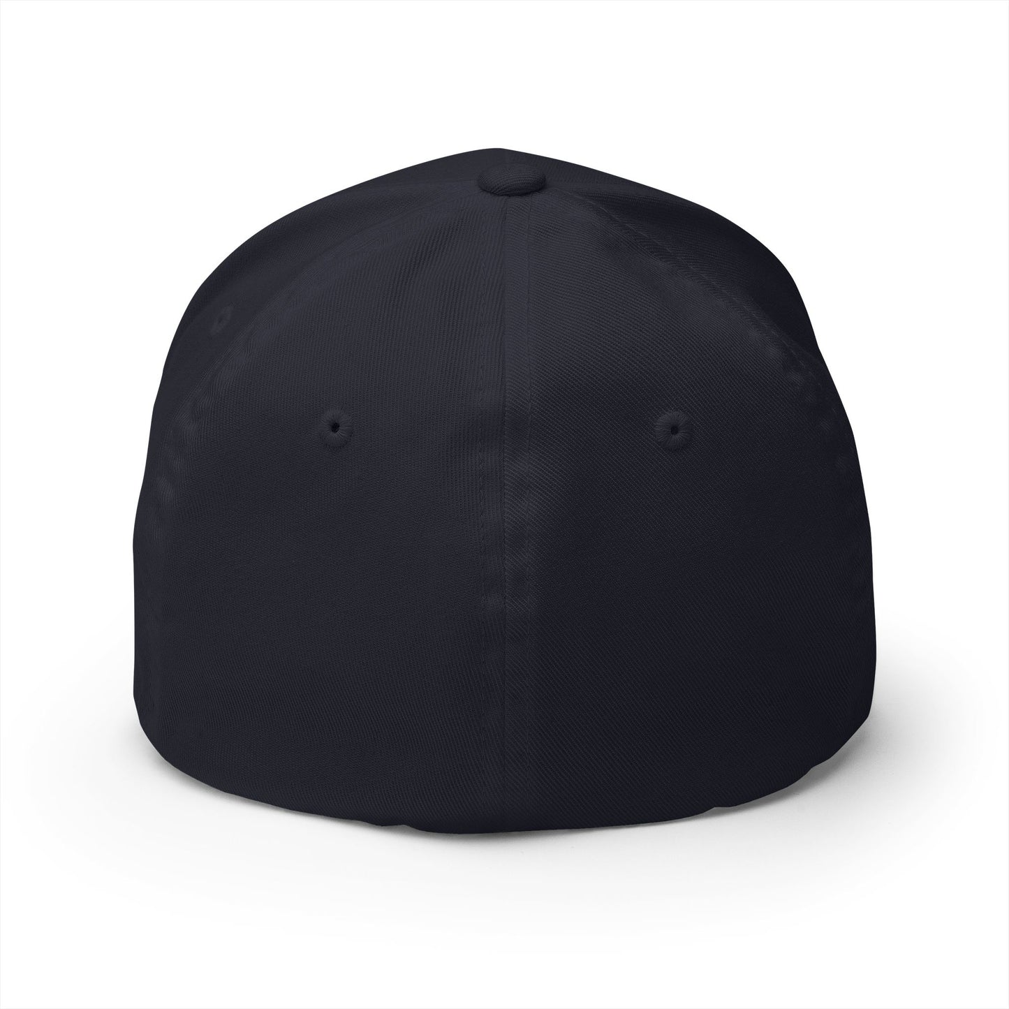 Chinless Kitty Closed-Back Structured Cap (Embroidery)