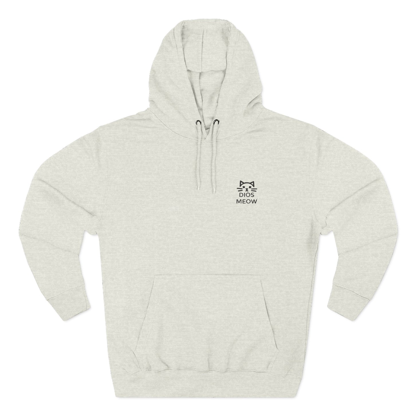 Dios Meow Light Color Fleece Hoodie