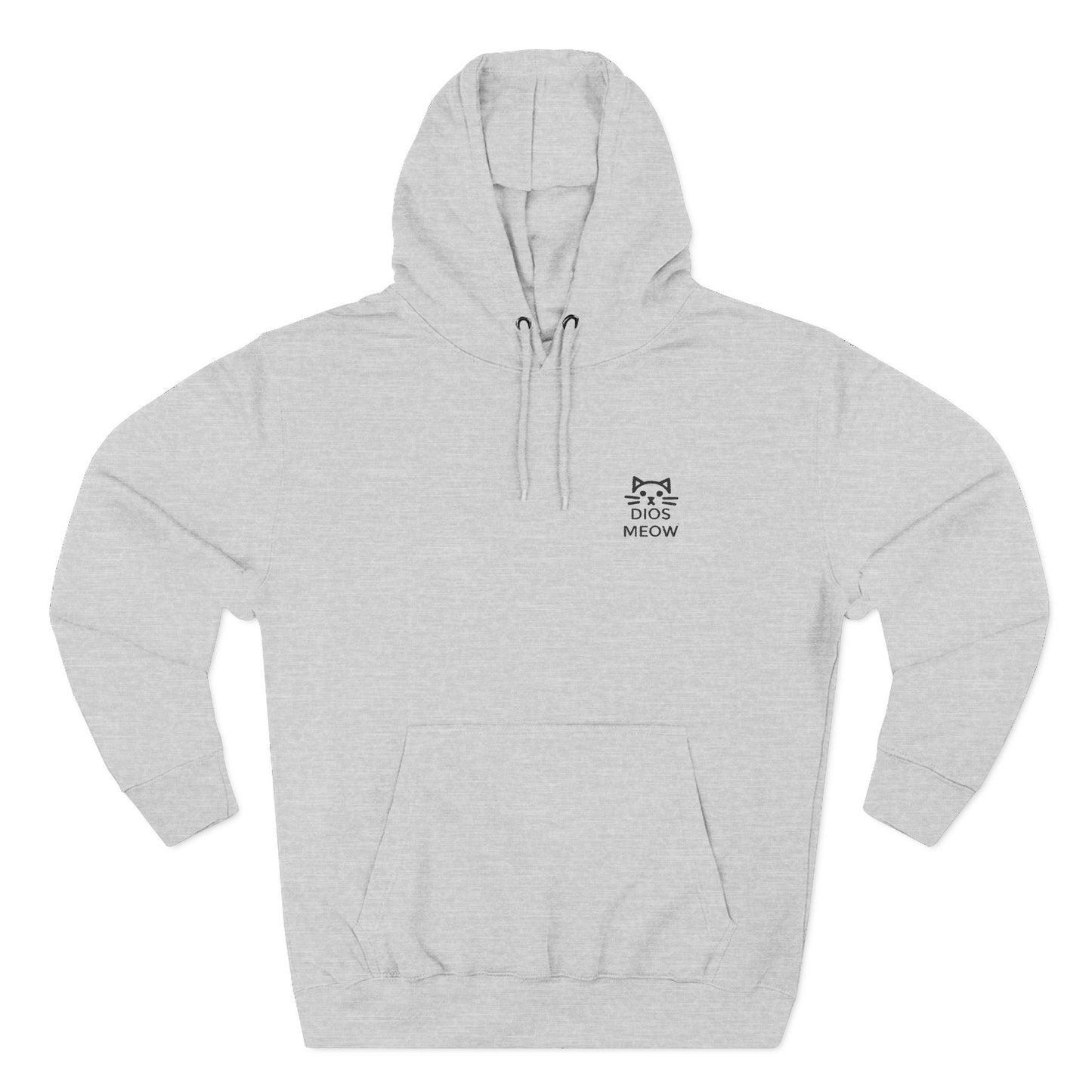 Dios Meow Light Color Fleece Hoodie