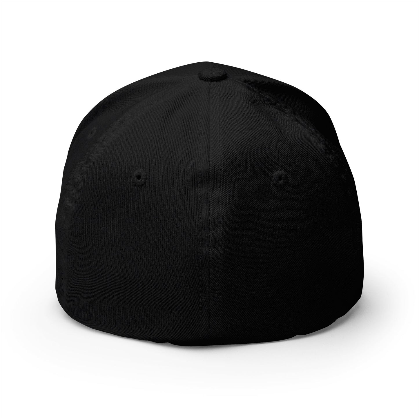 Chinless Kitty Closed-Back Structured Cap (Embroidery)