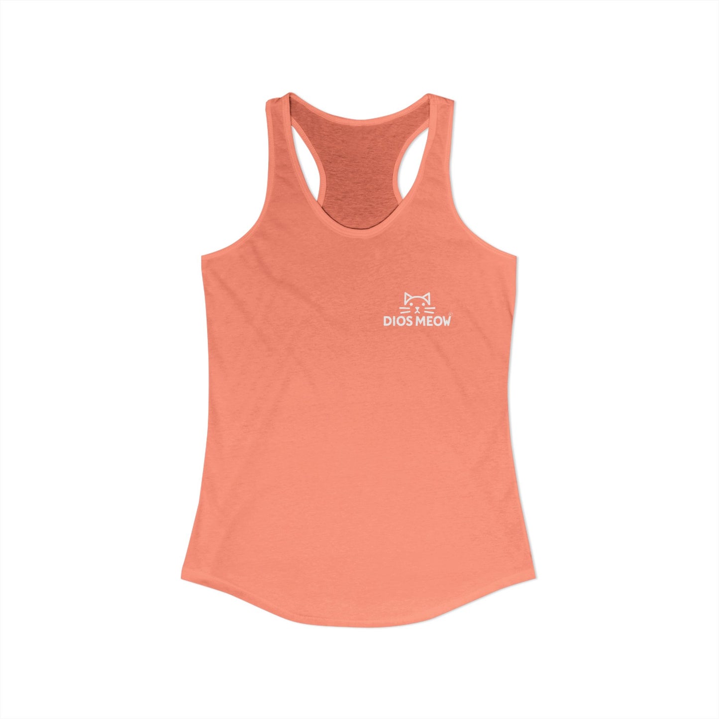 Dios Meow Racerback Tank