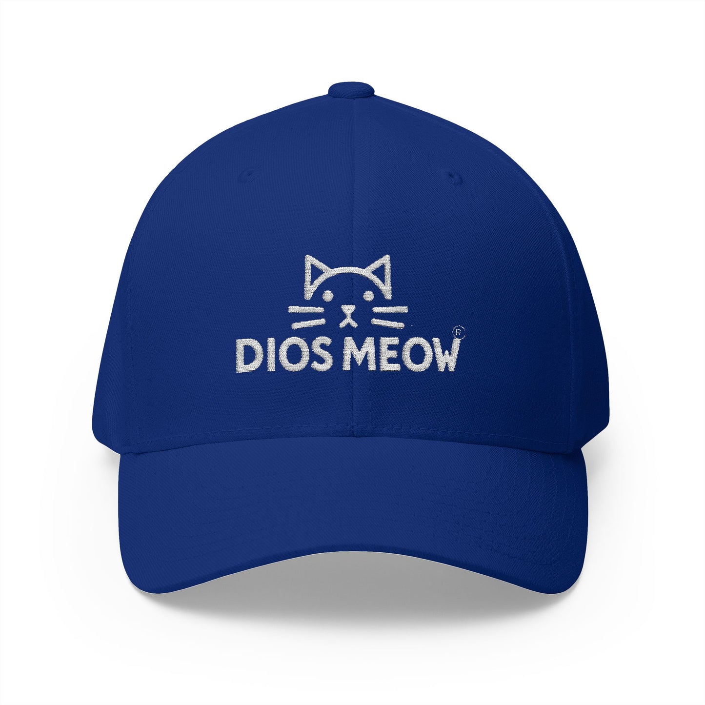 Chinless Kitty Closed-Back Structured Cap (Embroidery)