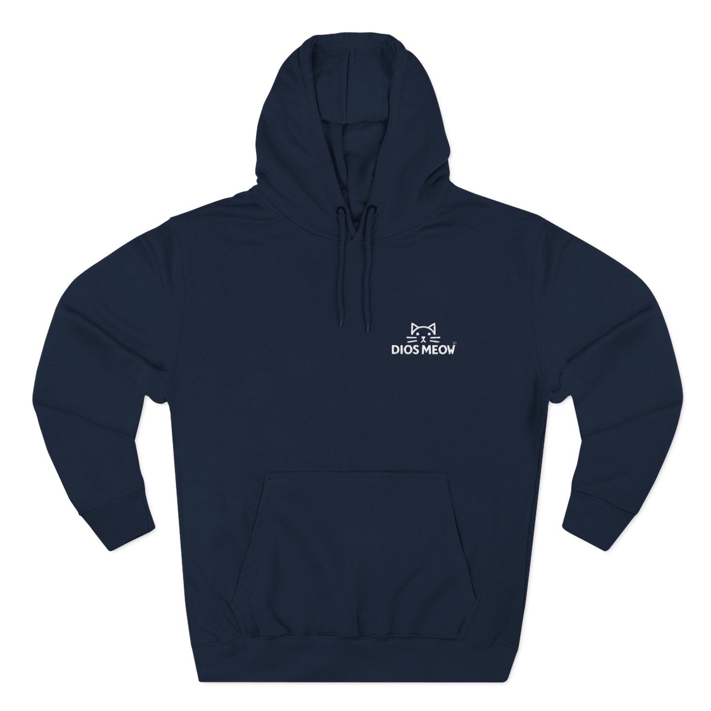 Dios Meow Dark Fleece Hoodie
