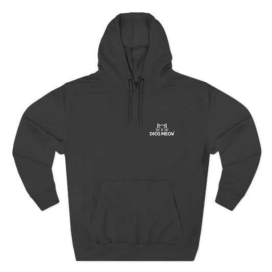 Dios Meow Dark Fleece Hoodie