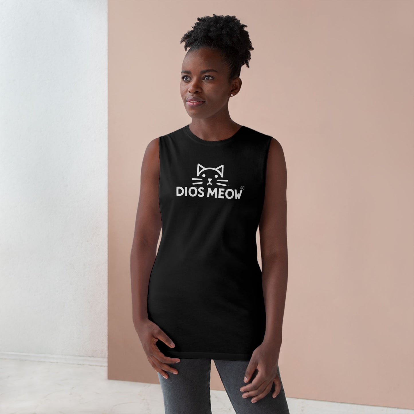 Dios Meow Sleeveless Shirt