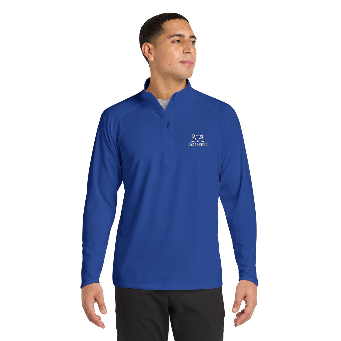 Men's Sport-Wick® Stretch Quarter-Zip Pullover (Embroidery)