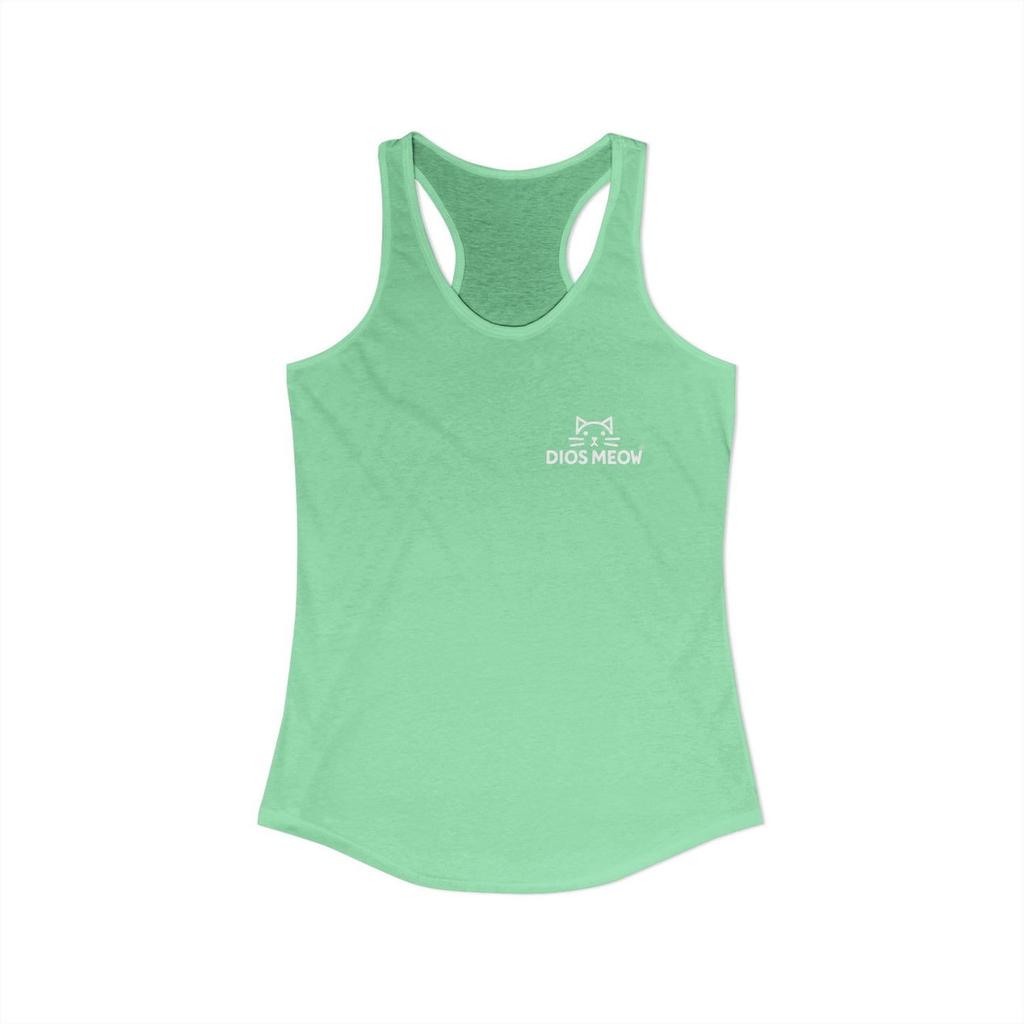 Dios Meow Racerback Tank