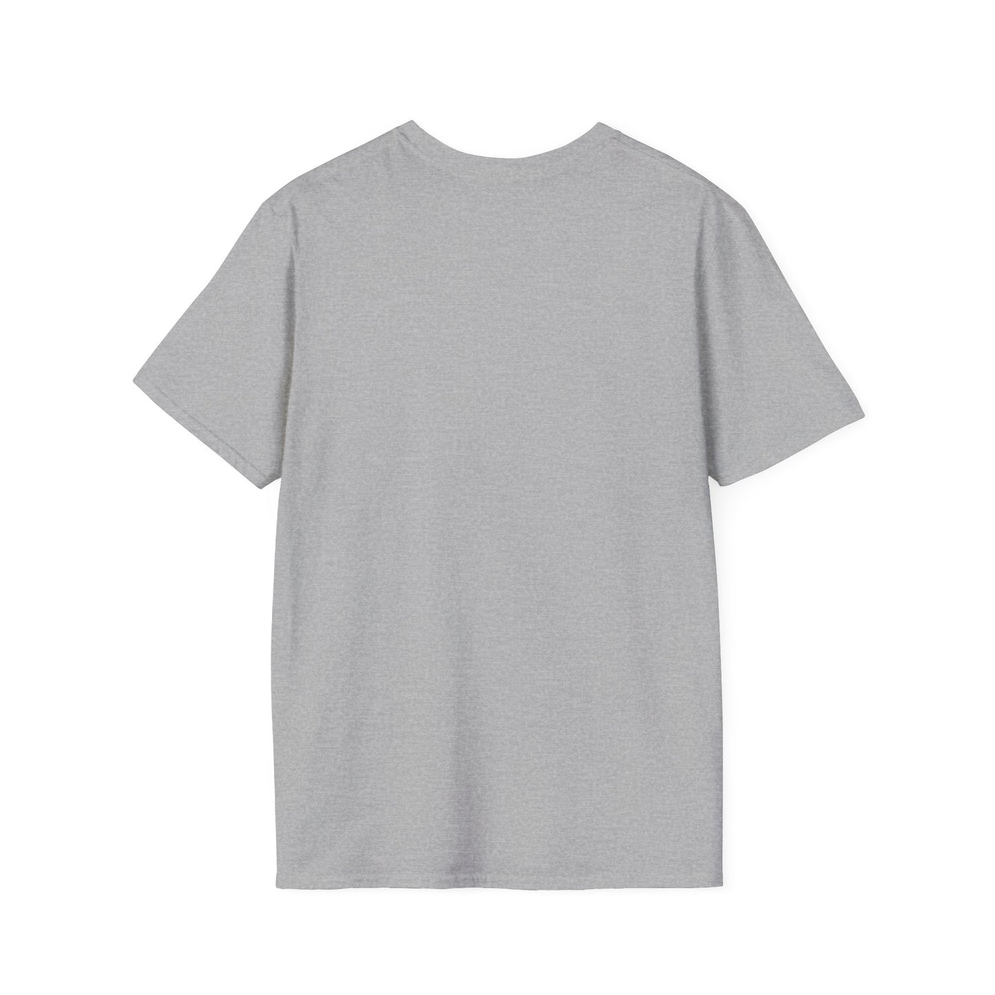 White Letter Dios Meow Unisex Softstyle T-Shirt