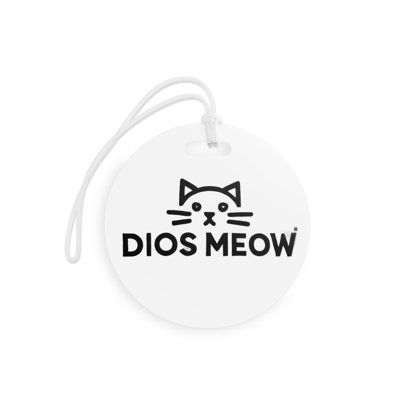 White Luggage Tags