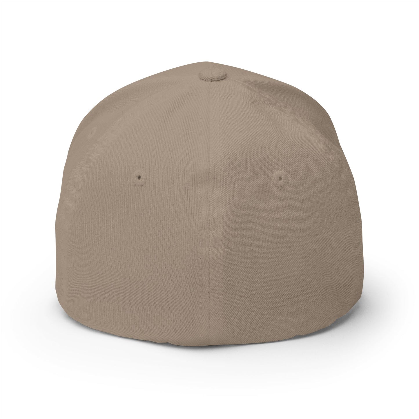 Chinless Kitty Closed-Back Structured Cap (Embroidery)