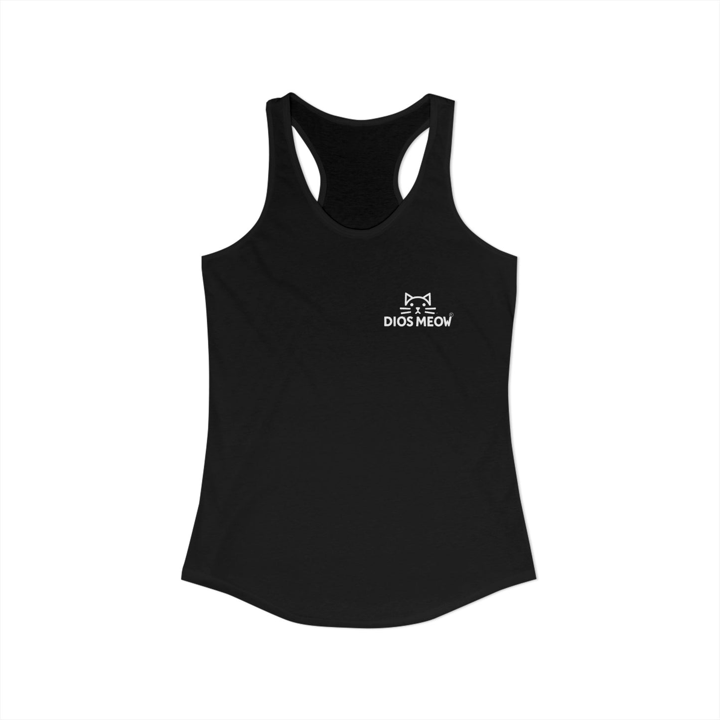 Dios Meow Racerback Tank