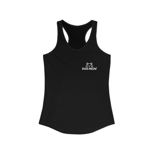 Dios Meow Racerback Tank
