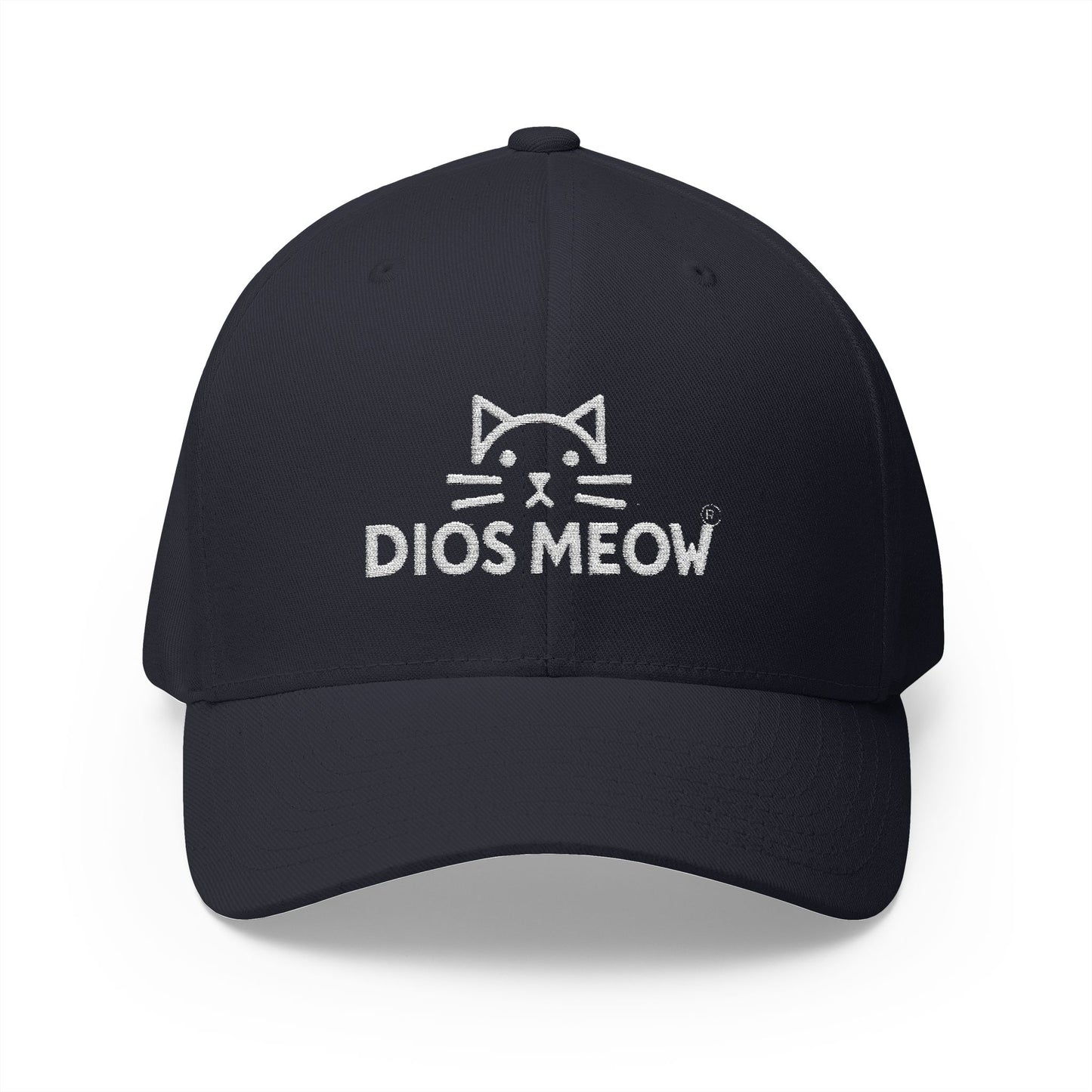 Chinless Kitty Closed-Back Structured Cap (Embroidery)