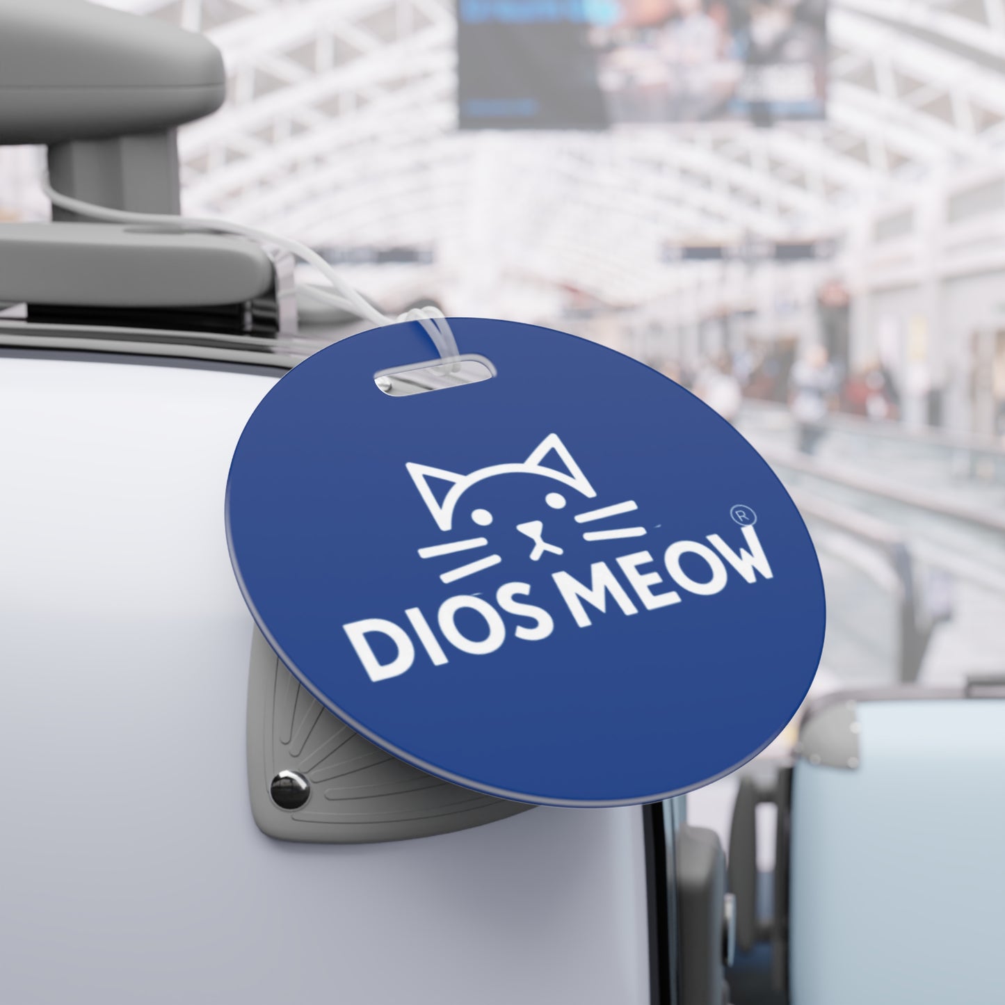 Blue Luggage Tags