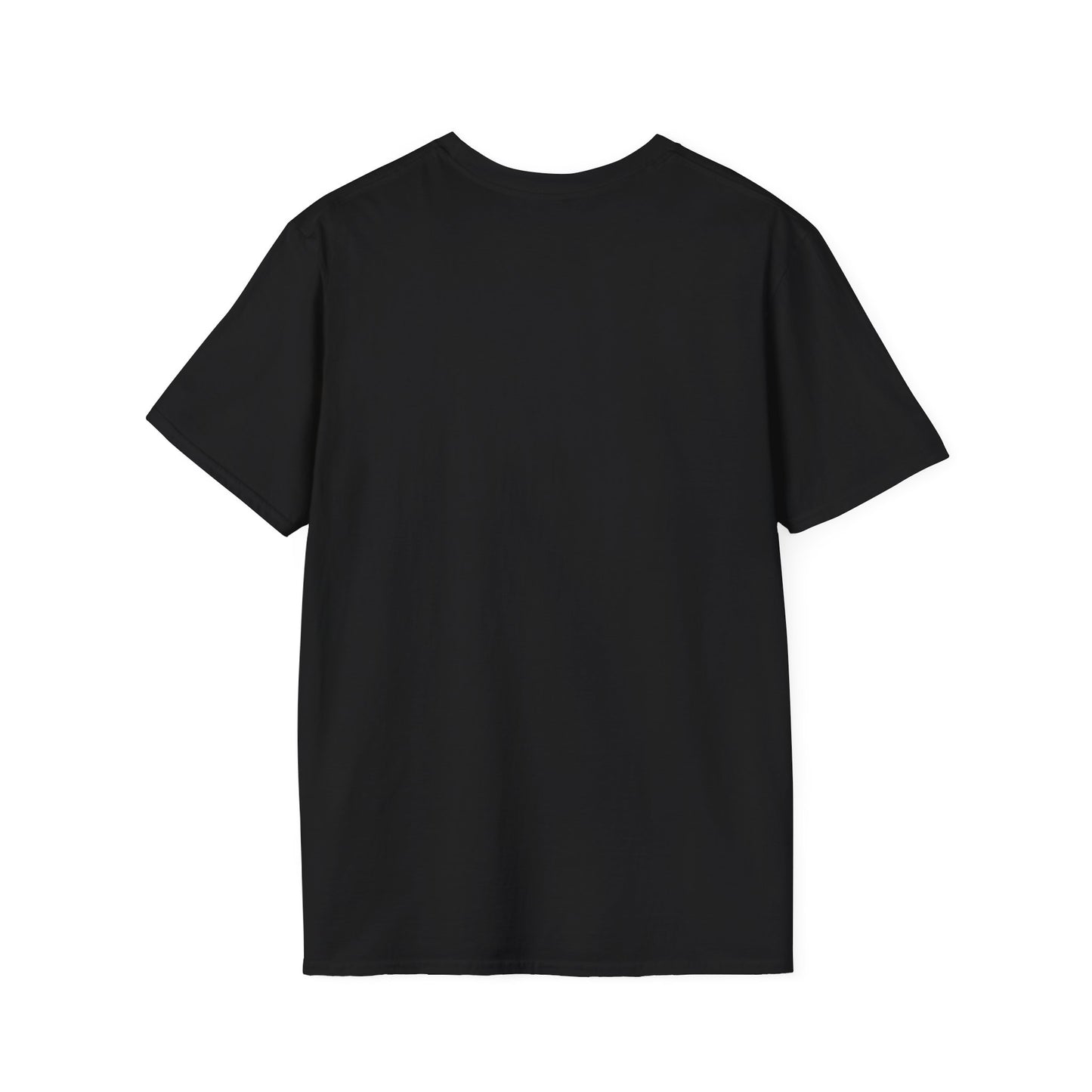 White Letter Dios Meow Unisex Softstyle T-Shirt