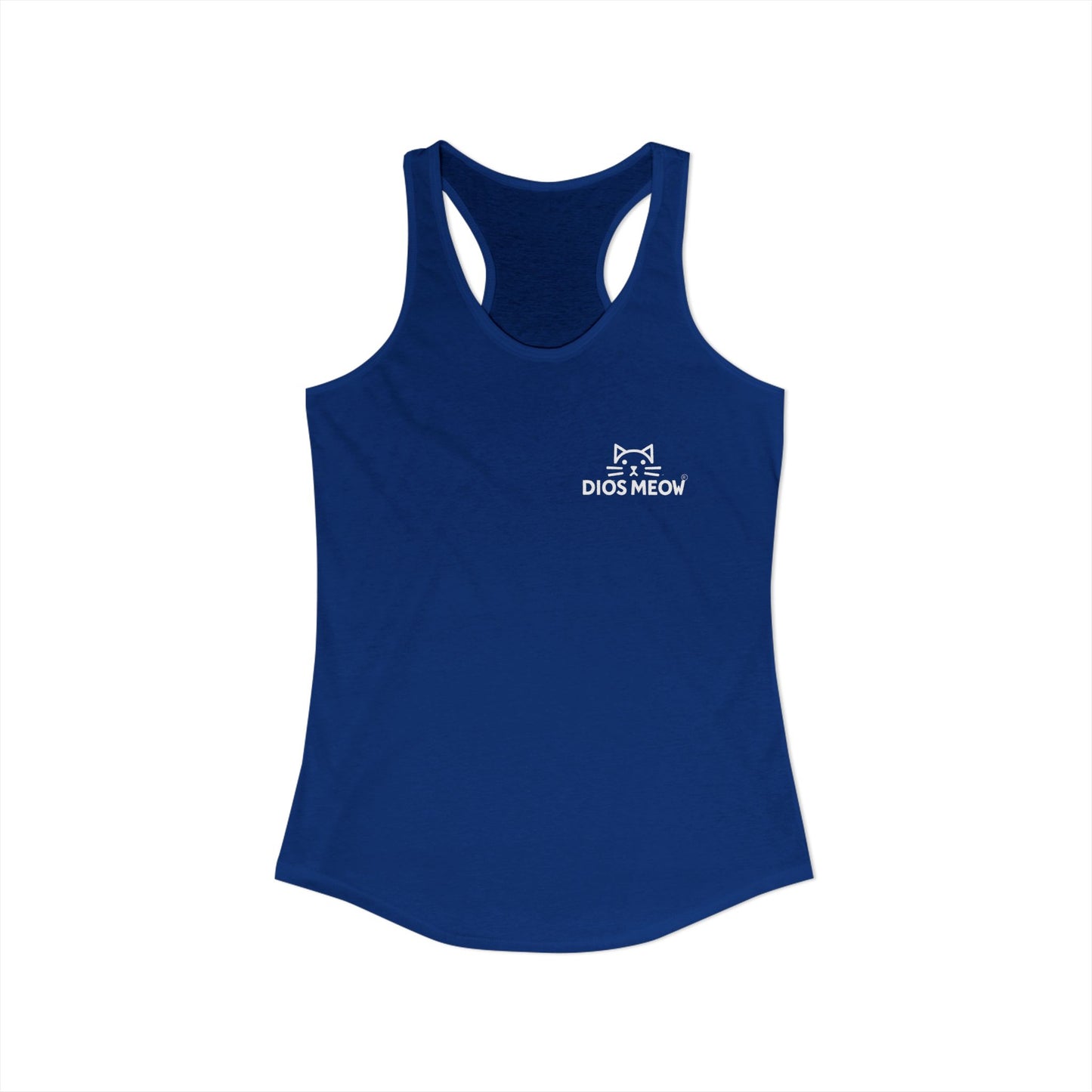 Dios Meow Racerback Tank