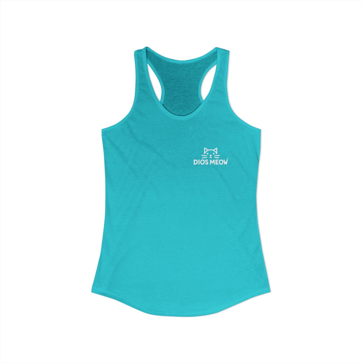 Dios Meow Racerback Tank