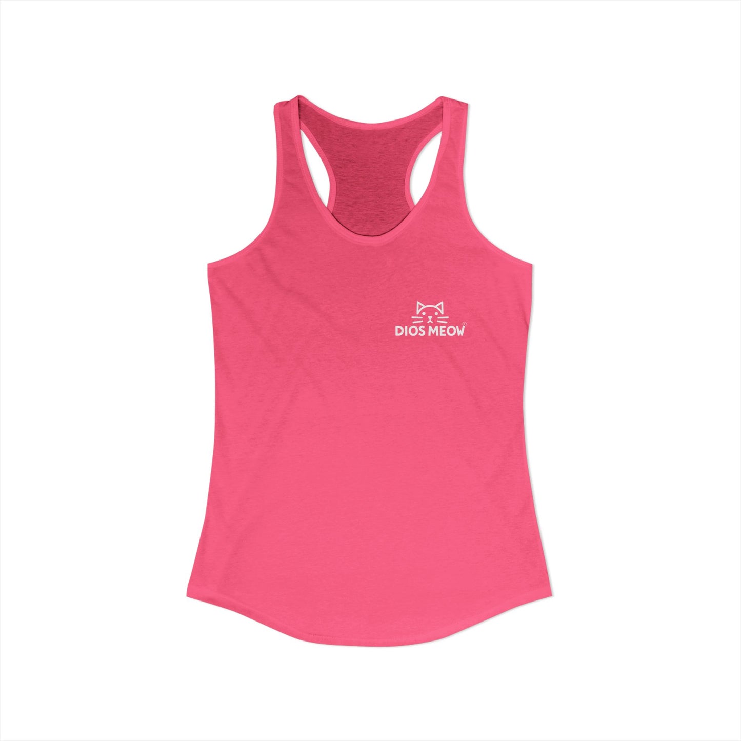 Dios Meow Racerback Tank