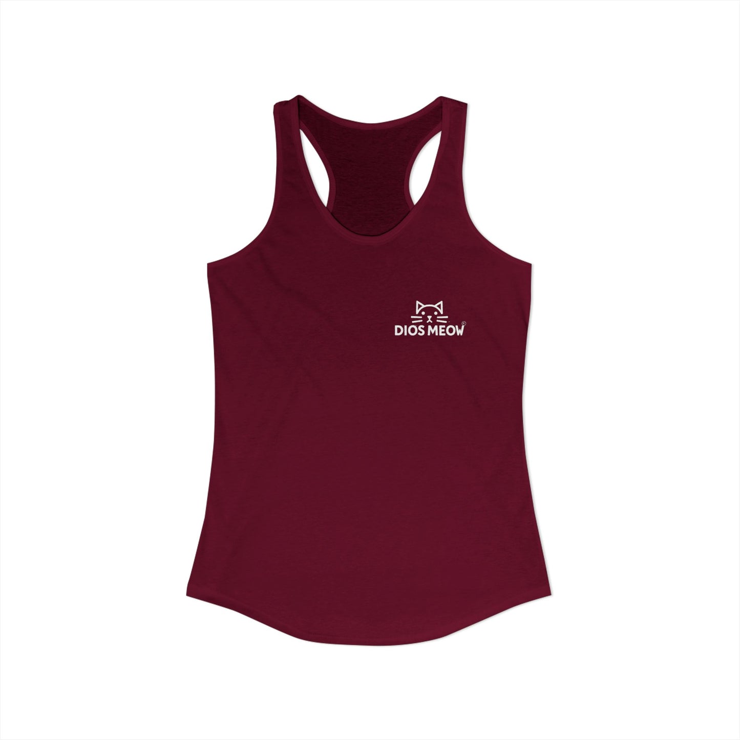 Dios Meow Racerback Tank