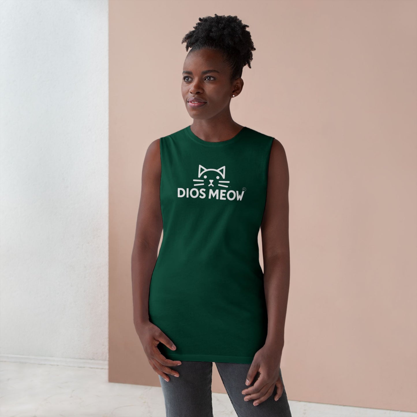 Dios Meow Sleeveless Shirt