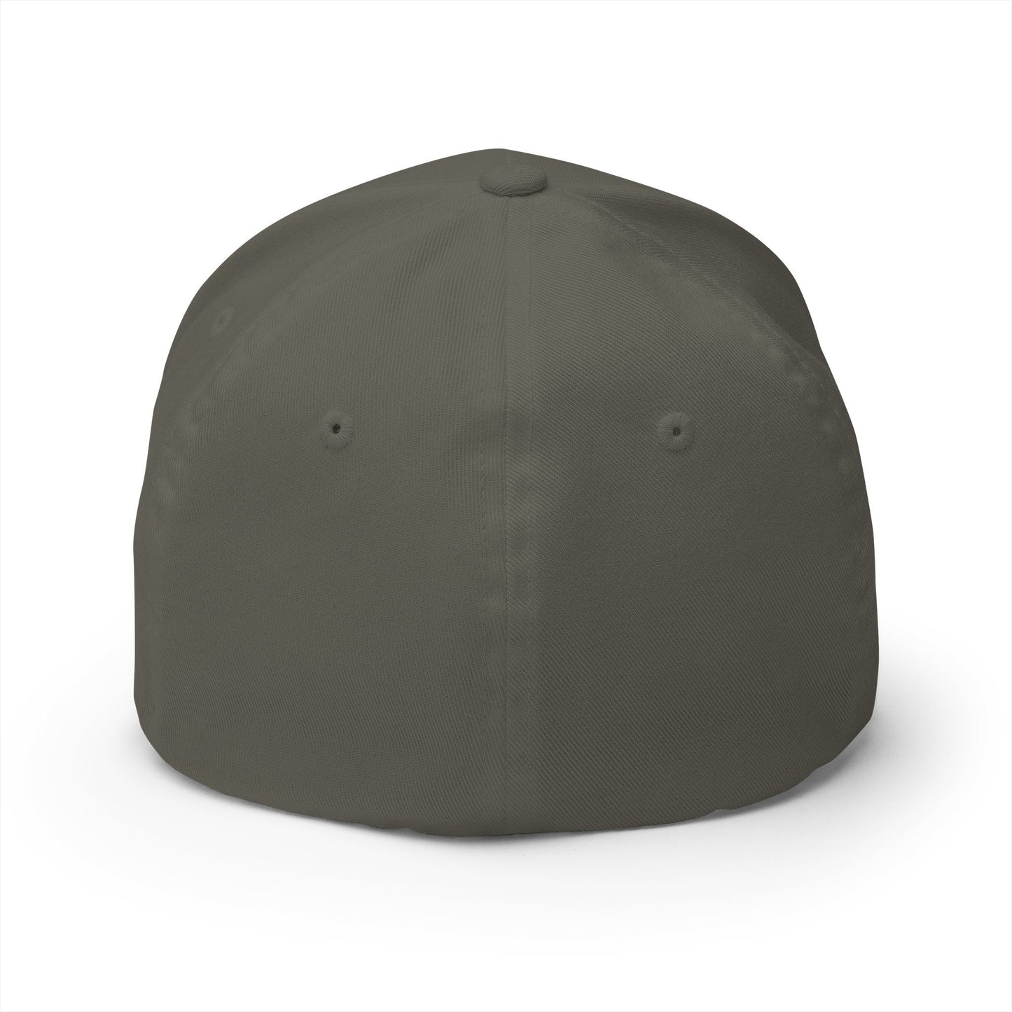 Chinless Kitty Closed-Back Structured Cap (Embroidery)