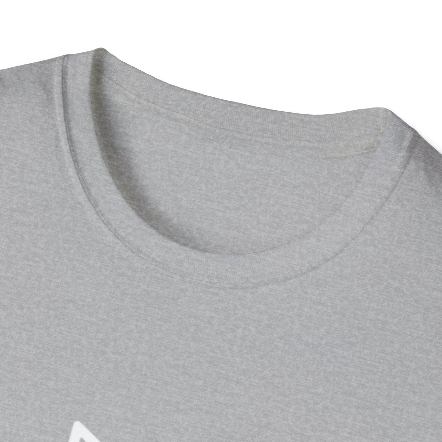White Letter Dios Meow Unisex Softstyle T-Shirt